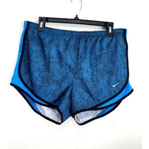 Nike Dri Fit athleisure sport shorts beach summer resort blue workout women M